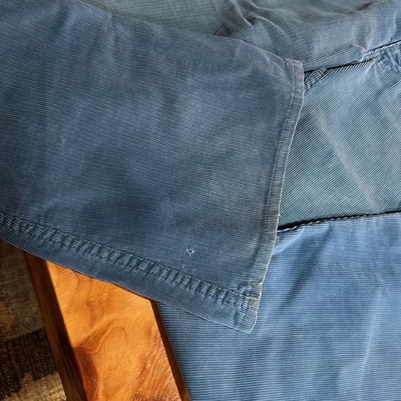 Levi’s 70’s Retro Baby Blue Corduroy  Jeans 28” x30” - Picture 5 of 5